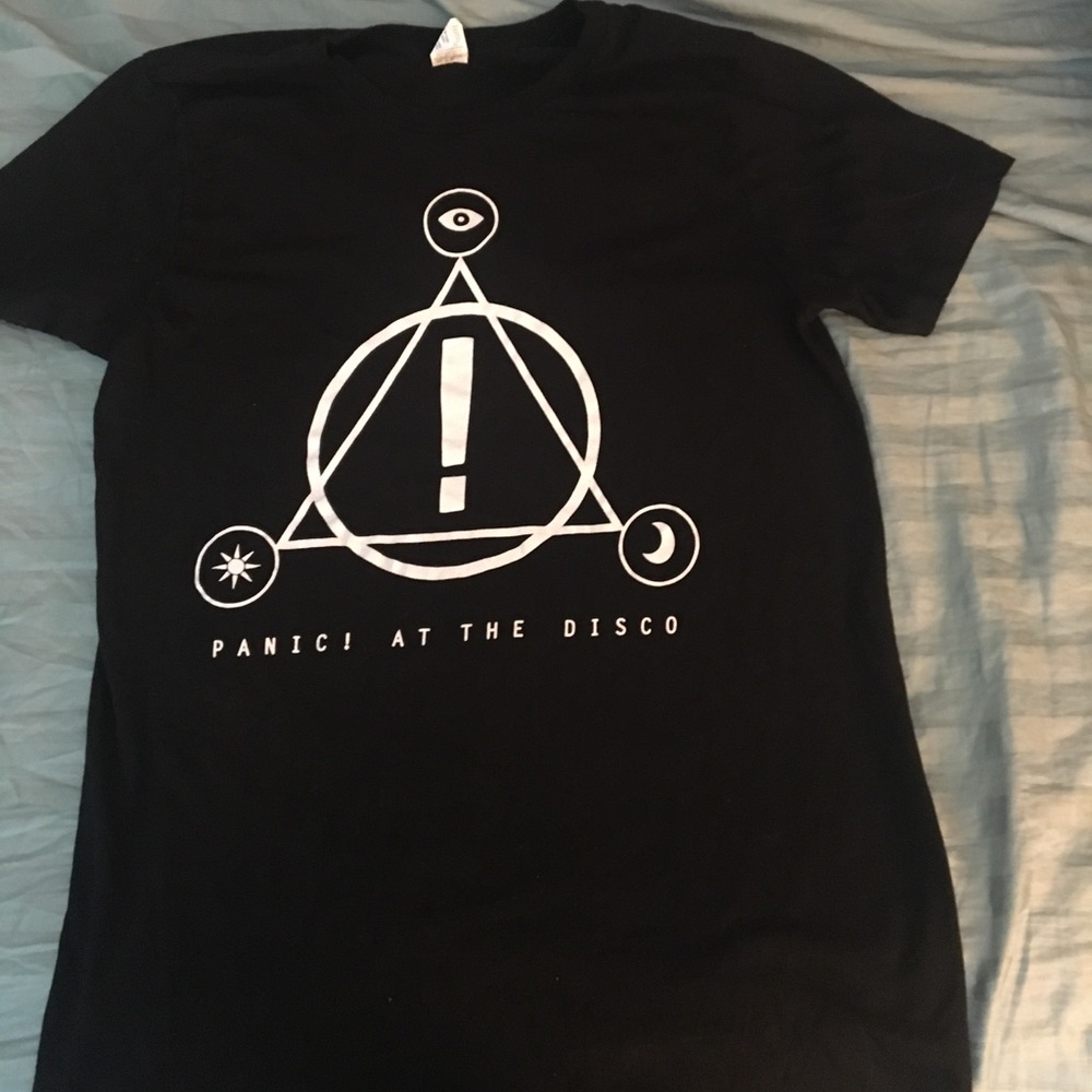 size medium panic! at the disco shirt
